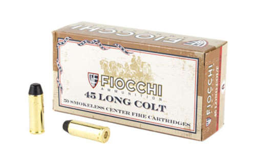 Ammunition Fiocchi Ammunition Fiocchi Centerfire Pistol 45LC FIOCCHI 45LC 250GR LRNFP 50/500